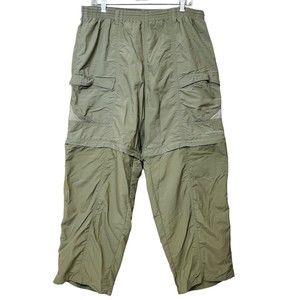 Columbia Convertible Pants Hiking Shorts Large 32 L